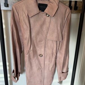 Sanctuary Mauve Trench Coat